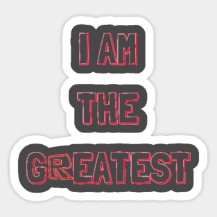 Roblox I Am The Greatest Shirt Sticker